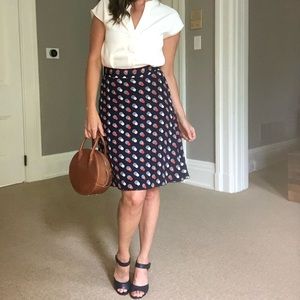 Kate Spade, size 0, high waisted skirt